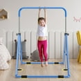 thumbnail image 5 of Safly Fun Gymnastics Bar for Kids, Height Adjustable Junior Training Bar for Home, Folding Gymnastic Horizontal Bars Equipment (Blue), 5 of 8