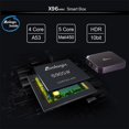 thumbnail image 3 of X96mini TV Box Network Stb S905w 4k HD Wifi Remote Control Intelligent Android IOS US Plug 1+8GB, 3 of 5