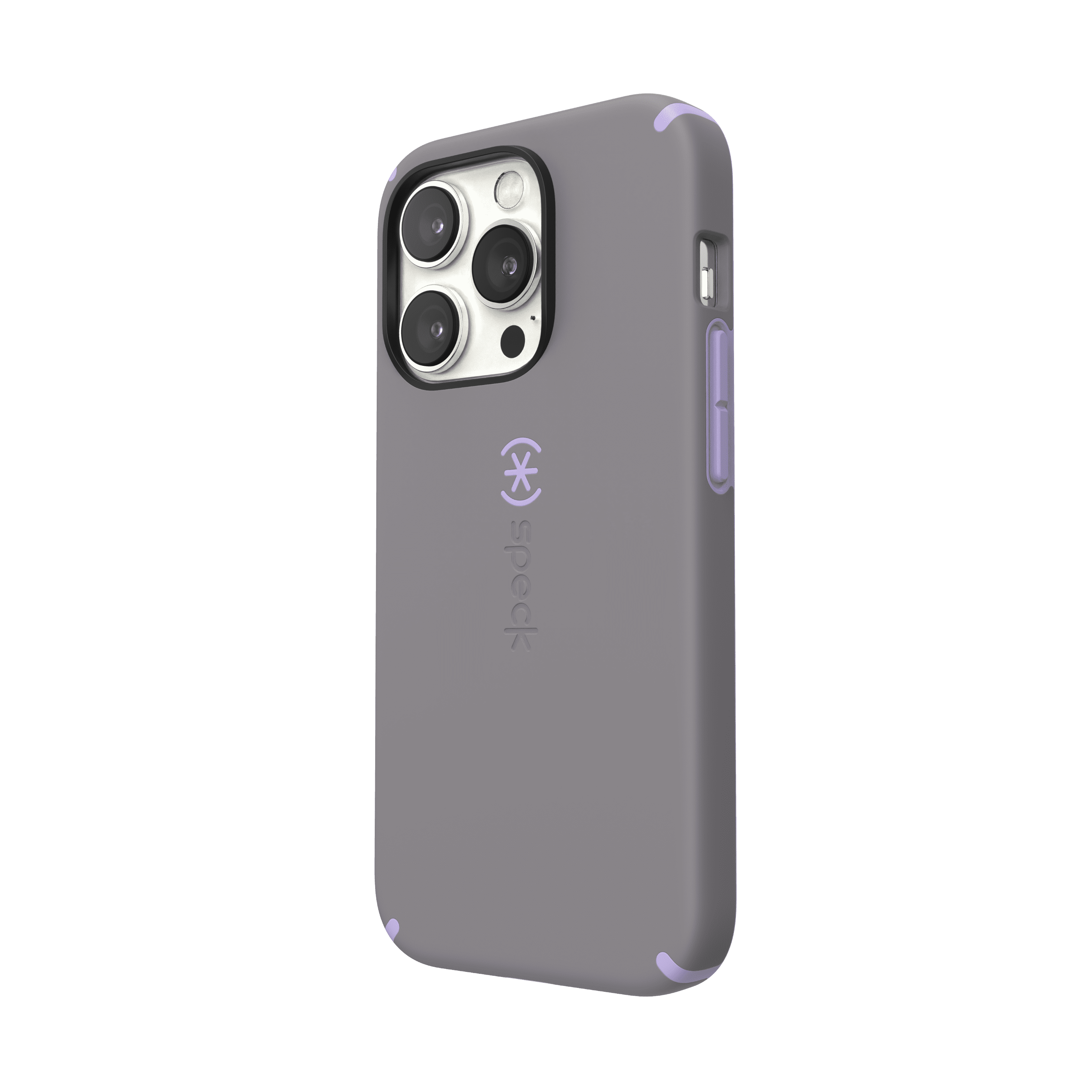 Speck iPhone 14 Pro CandyShell Pro Case in Grey and Purple
