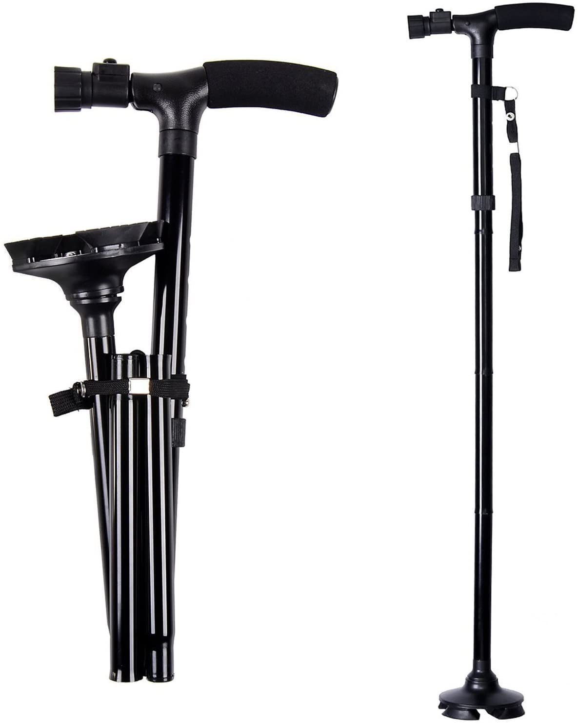 Folding Cane Foldable, Adjustable, Lightweight Walking Cane