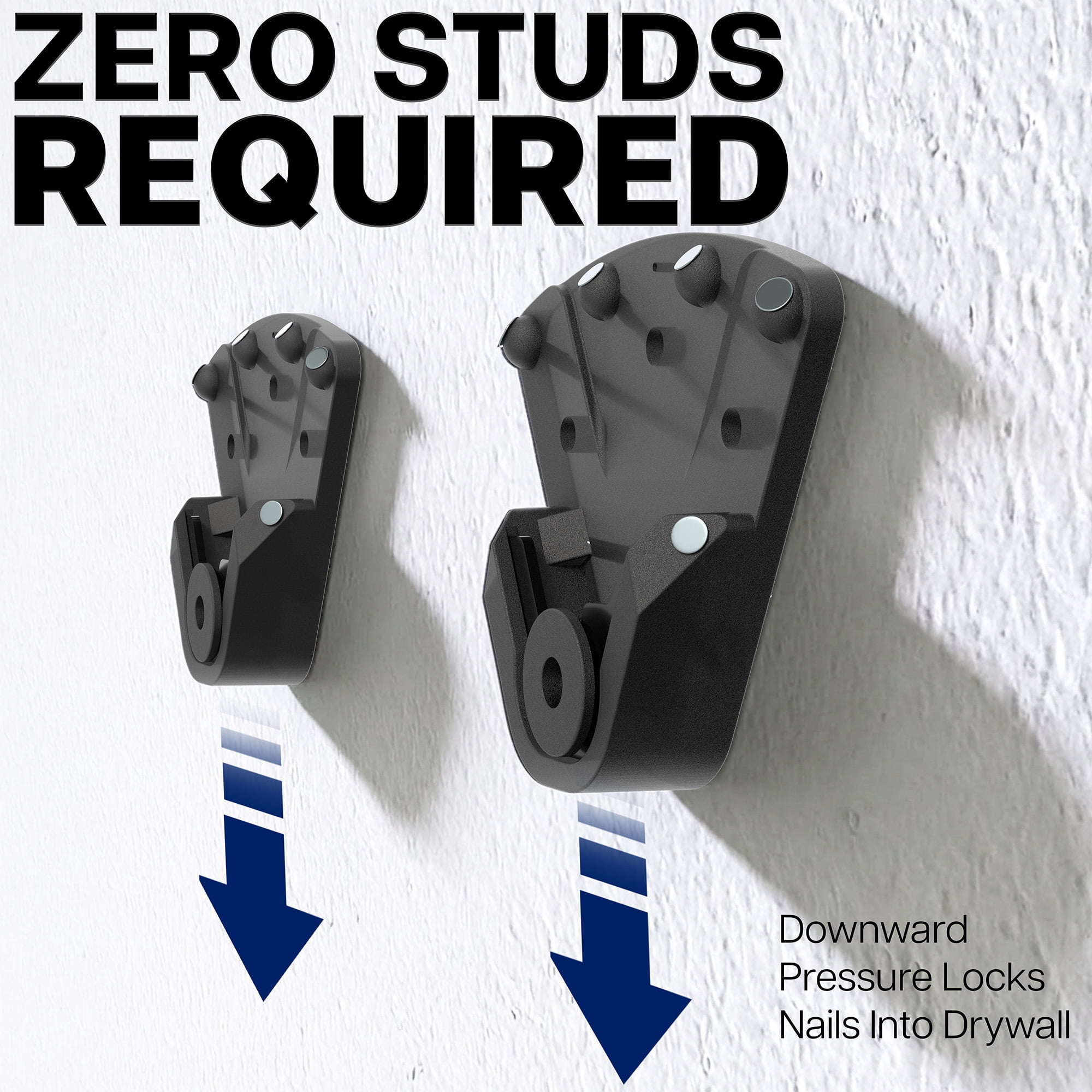 VIVO No Stud TV Wall Mount for Drywall, Fits 32 to 100 inch Screens