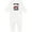 AA-White, variant on Future Tow Truck Driver Baby Romper Coveralls