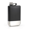 thumbnail image 1 of Stainless Steel 9oz Pocket Hip Flask Drink Alcohol Whiskey Flasks Russian Liquor Pot Black Painted Wine Bottle As Gift, 1 of 4
