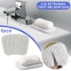 thumbnail image 2 of 4Pcs Non-slip PVC Soap Mat Home Cleaning Mat Easy Wash Soap Holder Bathroom Supplies, 2 of 6