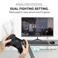 thumbnail image 4 of Controlador de juegos inalámbrico para PS3, para PC con Windows, joystick para TV Box, para Android, control de teléfono inteligente, azul, 4 of 5