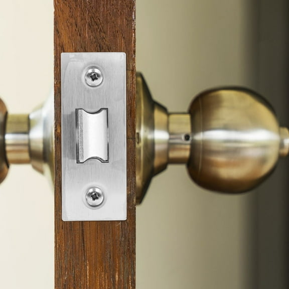 Soimiss Door Lock Deadbolt Tubular Mortice Latch Stainless Steel Golden 1Pack for Exterior Doors