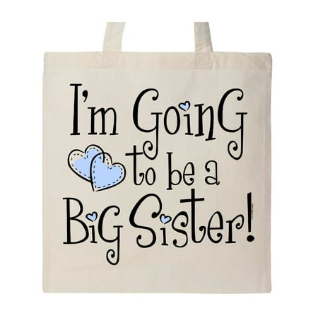 Big Sister Natural - Heart New Big Sister Tote Bag Natural One Size