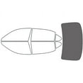 thumbnail image 2 of Rvinyl Window Tint Kit Compatible with Lexus Ls 2007-2017 - Rear Windshield Precut Kit - 35%, 2 of 8