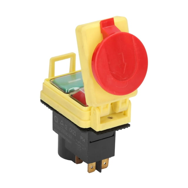 Interruptor Electromagnético Industrial, Interruptor Electromagnético Confiable De 250 V, Seguro, Resistente A La Corrosión Para Máquinas De Corte