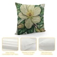 thumbnail image 4 of Awypu  Magnolia Flora Cosy Throw Cushion Cover Beautiful Blooming Magnolia Flower Isolated On White Background Pillow Cover  Decorative for Living Bedroom/Office for Men Women, 4 of 5