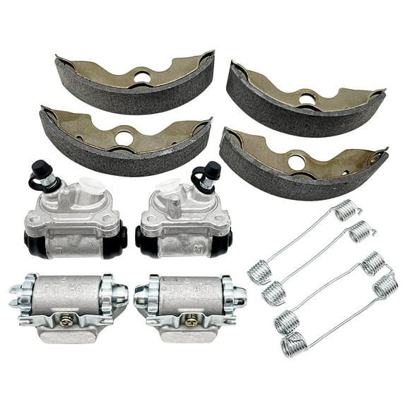 M MATI Front Brake Wheel Cylinder Adjuster Brake Shoes for Honda Recon TRX250 1997-2020