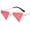 C5 rose gold, variant on Fashion Triangle Frame Sunglasses for Women and Men, Metal Frame with AC Lenses, Conventional Style