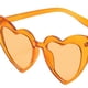 thumbnail image 5 of Gafas de Sol con Forma de Corazón, Estilo Retro, Accesorios de Moda, Policarbonato Ligero, Originales, Ideales para Fotos, Compras, Fiestas, Decoració , Amarillo, Multi, 5 of 6