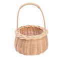 thumbnail image 3 of Seriously Damaged! Please Add Bubble Columns And Bubble Cotton When Shipping From The Warehouse! B17  Rattan Small Flower Basket Pastoral Handmade Flower Arrangement Hand Basket, 3 of 8