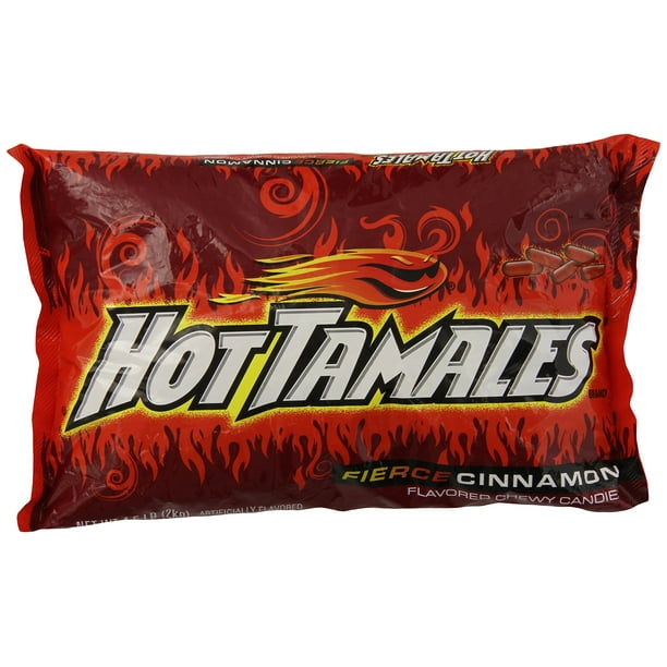 Hot Tamales Fierce Cinnamon Chewy Candy, 4.5 Lb