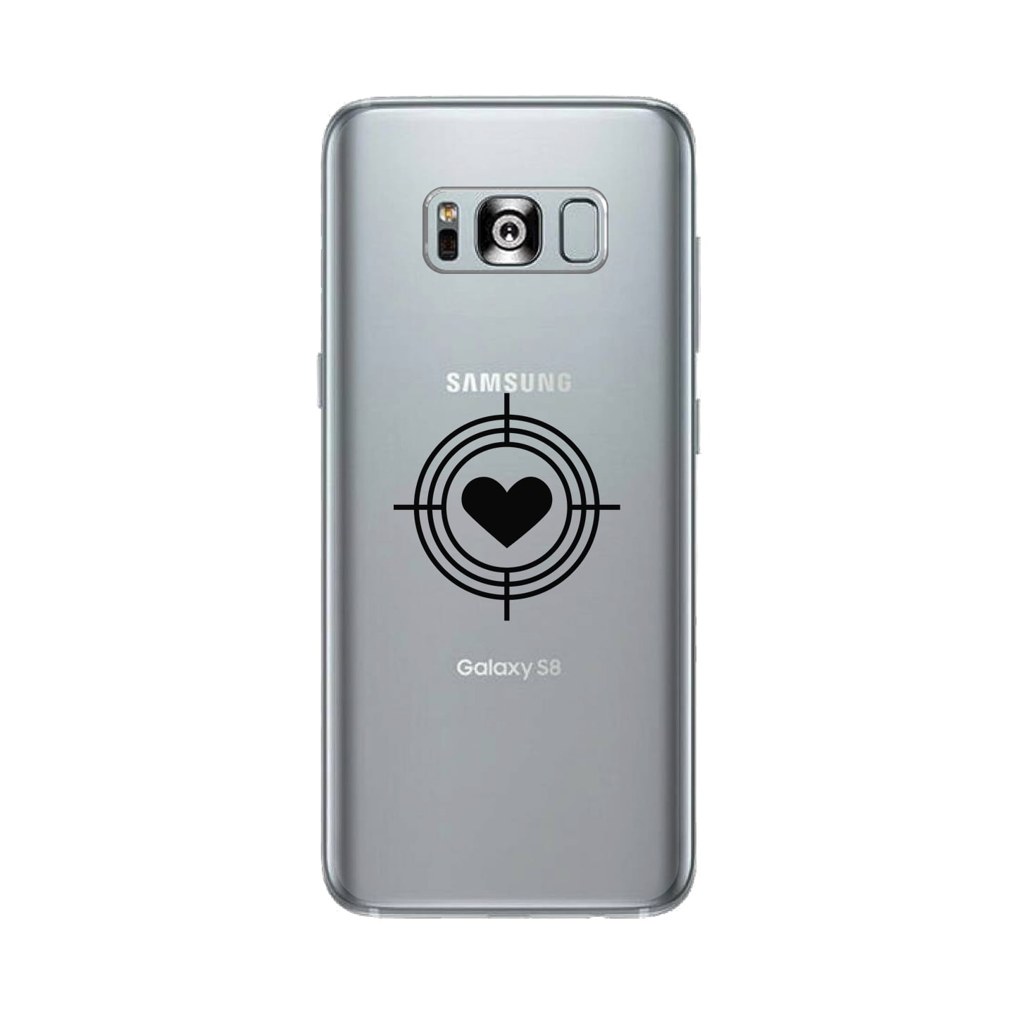 To Heart TargetRight Clear Phone Case
