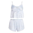 thumbnail image 5 of No Boundaries Satin Cami and Shorts Sleep Set, 2-Piece, Women's XS-XXL, 5 of 5