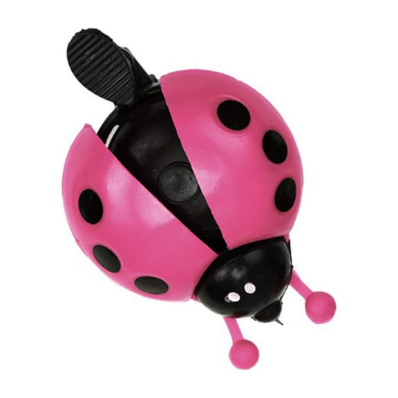yotijay Bike Bell, Ladybug Bike Bell, Bike Handlebar Bell for Kids, Adults, Girls, Boys, Pink
