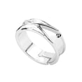 thumbnail image 1 of Qarigey Anillos para hombre y mujer, anillo de aleación abierta ajustable para viaje, banquete de fiesta, adorno de joyería para mano, regalo de Ropa, zapatos y accesorios Miscelánea Qarigey AP018852-01, 1 of 6