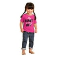 thumbnail image 4 of Cute Niece Aunt BFF Best Auntie Ever Toddler Boy Girl T Shirt Infant Toddler Brisco Brands 12M, 4 of 6