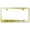 Gold, variant on Chevy Corvette C5 Laser Etched Logo Stainless Steel License Plate Frame (Gold)