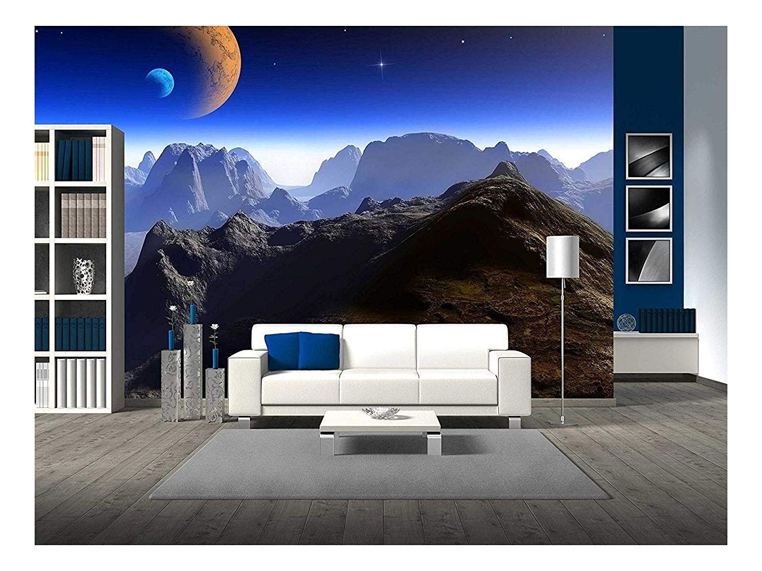 Wall26 Fantasy Landscape Removable Wall Mural SelfAdhesive Large