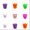 9 Pack丨Set B, variant on zhonghuaying 1 Pack Halloween Vertical Strip Texture Side Face Print Hand Lifting Pail, Orange Integrated Molding Round Holding Pail For Daily Article Keeping And Outdoor Carrying Use Orange