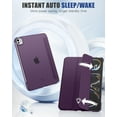 for iPad Pro 13 Inch Case M4 2024 (7th Gen), Ultra Slim Stand Case with