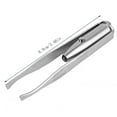 thumbnail image 3 of Stainless Steel Eyebrow Tweezers With Led Light Hair Removal Make Up Tool, 3 of 5