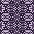 thumbnail image 1 of Ahgly Company Indoor Square Patterned Deep Purple Area Rugs, 7' Square, 1 of 6
