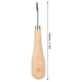 thumbnail image 4 of Comfortable Easy To Carry Leather Punch, Easy To Use Leather Awl, For DIY Leather Craft Leather Craft Works Crafts Making Bending Tip, 4 of 8