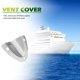 thumbnail image 1 of Hardware marino, accesorios para barcos de acero inoxidable, cubierta de ventilación de concha de almeja, yate, almeja de ventilación de acero inoxidable para barco, 1 of 7