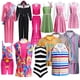 thumbnail image 2 of Disfraz de película Margot Robbie Ken Prince Princess, Cosplay para hombre, camisa de púas, camiseta a rayas, vestido superior para mujer, Carnaval de Halloween, 2 of 5