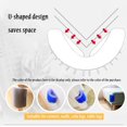 thumbnail image 5 of Cat Self Groomer with Catnip Pouch,Cats Corner Massage Comb Grooming Brush Tool for Kitten Puppy， 4 Pack ，2 Black/2 Grey, 5 of 7