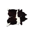 thumbnail image 1 of HomeRoots 293174 0.25 x 6 x 7 in. Kobe Cowhide Rug  Chocolate &amp; White, 1 of 1