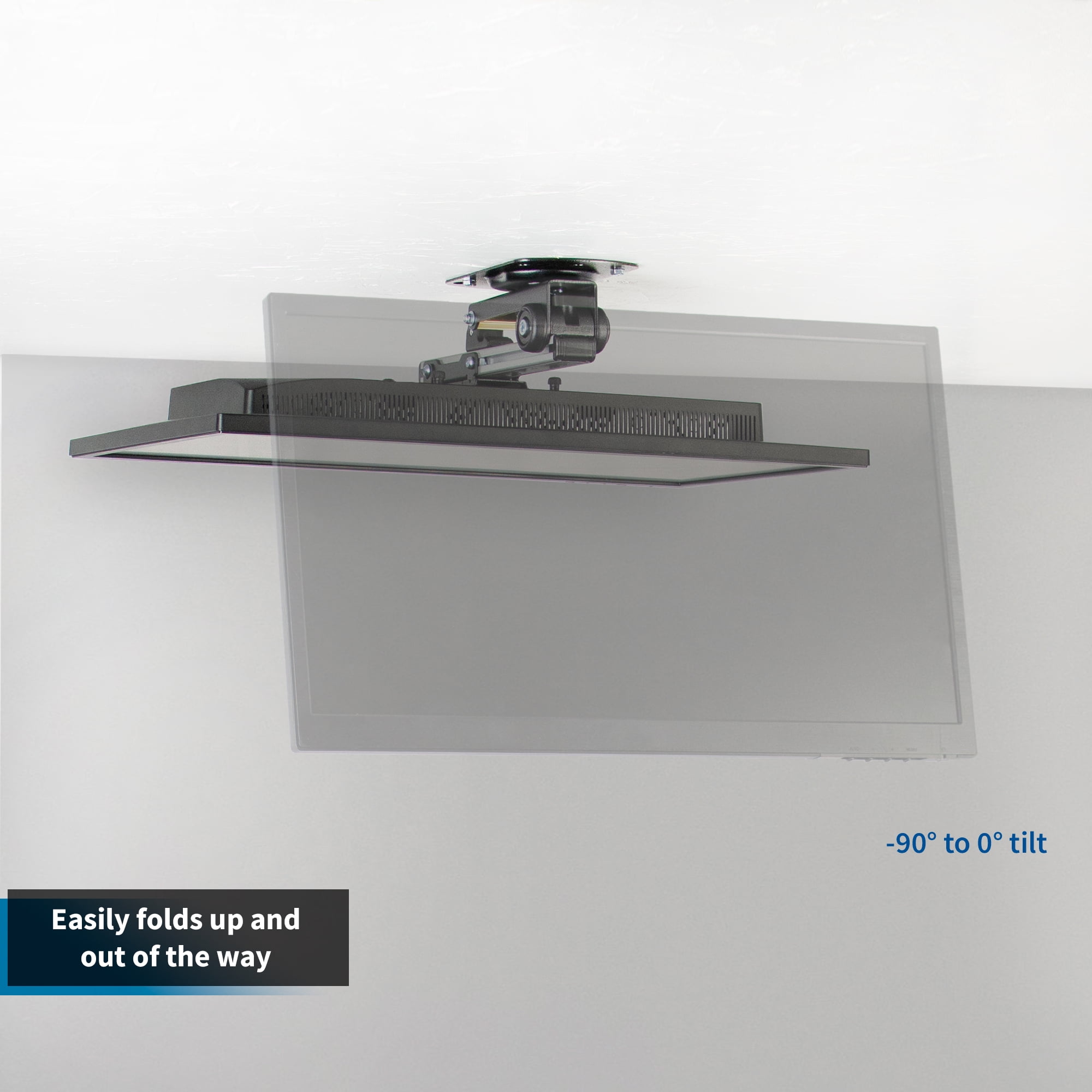 Folding Tilt Pitched Roof And Under Cabinet Mounting For Lcd Tv