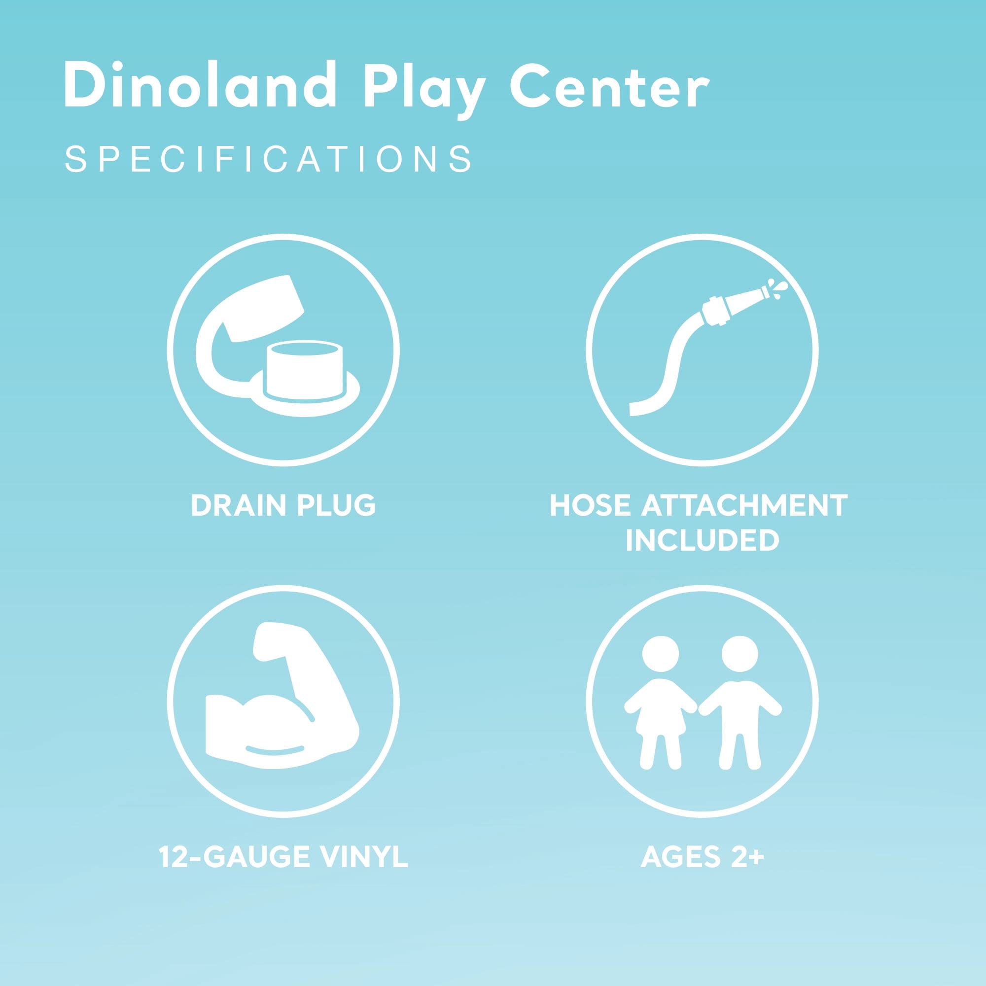 Intex Dinoland Kiddie Swimming Pool and Dinosaur Inflatable Swimming Pool