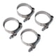 thumbnail image 1 of Riwesomey 4 unids/set 57-116mm tipo T abrazadera de manguera fuerte tubo de acero inoxidable abrazadera redonda barco coche Tractor Clip de tubo Vehículos, repuestos y accesorios Mis plata 67-75MM, 1 of 6