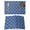 Dark Blue, variant on Dark Blue Morocco Placemats Set of 6, Ethnic Abstract Geometric Quatrefoil Grid Placemats for Dining Table, Place Mats for Kitchen Tabletop, Waterproof Wipeable Dining Table Mats Set