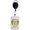 thumbnail image 6 of 2 Pack - Specialist ID Premium Retractable Badge Reels with Carabiner Belt Loop Clip and ID Holder Strap by Specialist ID (Solid Black), 6 of 6