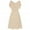 Beige, variant on Tawop Women Formal Wedding Bridesmaid High-Waist Party Ball Prom Gown Cocktail Dress Open Back Dress