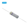 thumbnail image 3 of Uxcell 5W 0.47 Ohm 5% Carbon Film Resistor, Axial Electronic Components Resistors, 10 Pack, 3 of 6