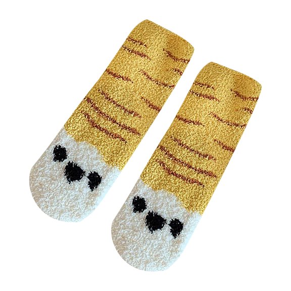 Wenini Compression Socks for Women Adult Print Lovely Puppy Plush Middle Tude Socks Home Stockings Clearance