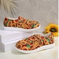 thumbnail image 5 of Women's Lightweight Comfort Walking Shoes, Flat Canvas Casual Breathable Lining Non Slip Sole, Classic Slip on Sneakers for Everyday Walking, 5 of 5