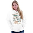 thumbnail image 3 of Fishermen's Life Humor Funny Fishing Hoodie Sweatshirt Women Men Brisco Brands L, 3 of 6