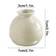 thumbnail image 3 of Xihbxyly Jarrón de Cerámica Escandinavo, Elegante Forma de Calabaza Invertida, Decoración Única para El Hogar, Ideal para Sala de Estar y Comedor, Multifuncional para Flores y Ramas Secas, Tamaño 7 X, 3 of 6