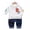 Style D, variant on LOVEBAY Boy's 2 Piece Outfits Letter Print Long Sleeve Pullover Hoodie Sweatshirt Pants Clothing Suit Boy Clothing