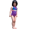 thumbnail image 1 of Momo Baby Girls 4-12 One Piece "Daisy" Halter Swimsuit, 1 of 3