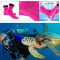 thumbnail image 2 of Bottes de Plongée en Néoprène 3mm Surf Snorkeling Randonnée Chaussettes de Natation Rose Rouge S, 2 of 9