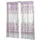 thumbnail image 2 of Pieza de cortina transparente Xihbxyly para ventana o puerta con hojas de vid y cenefas tipo bufanda, 2 of 7
